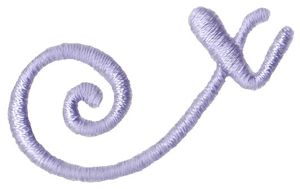 Starstruck Alphabet Left Tail x