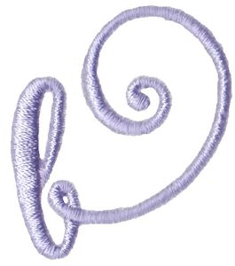 Starstruck Alphabet Right Tail b