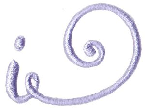 Starstruck Alphabet Right Tail i