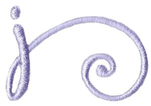 Starstruck Alphabet Right Tail j