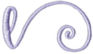 Starstruck Alphabet Right Tail l