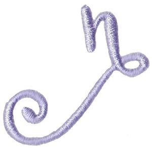 Starstruck Alphabet Right Tail n