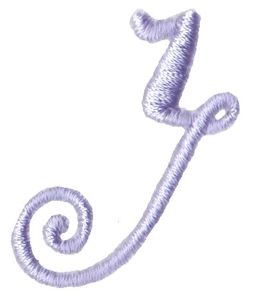 Starstruck Alphabet Right Tail z