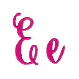 Steelheart Embroidery Font E