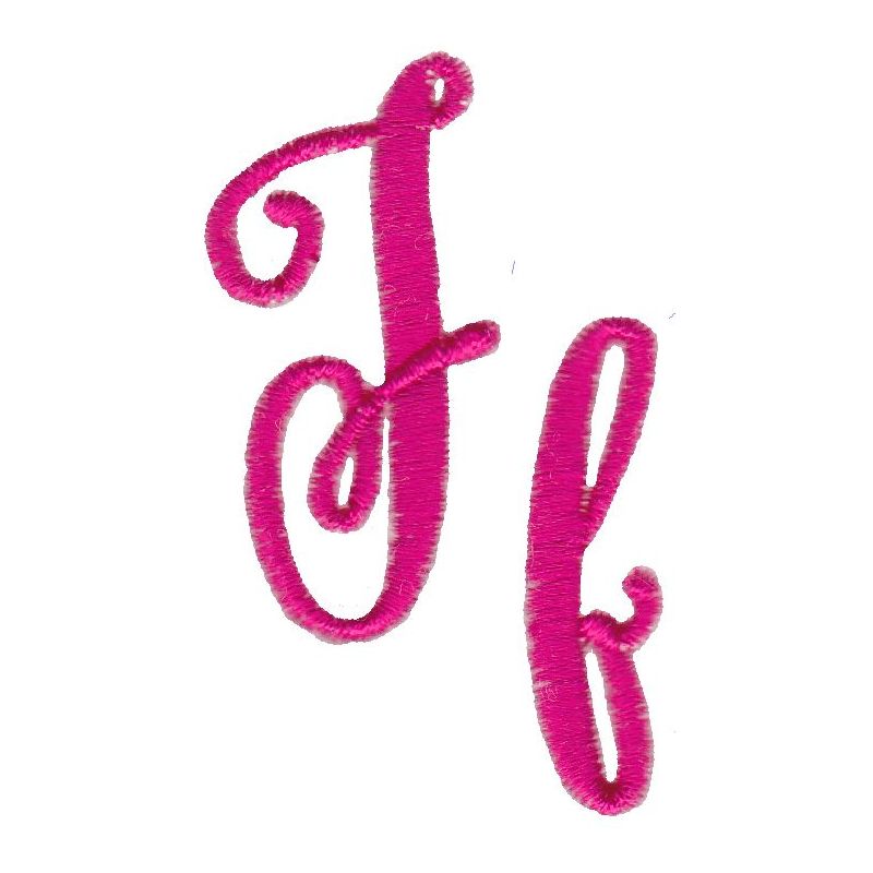 Steelheart Embroidery Font F