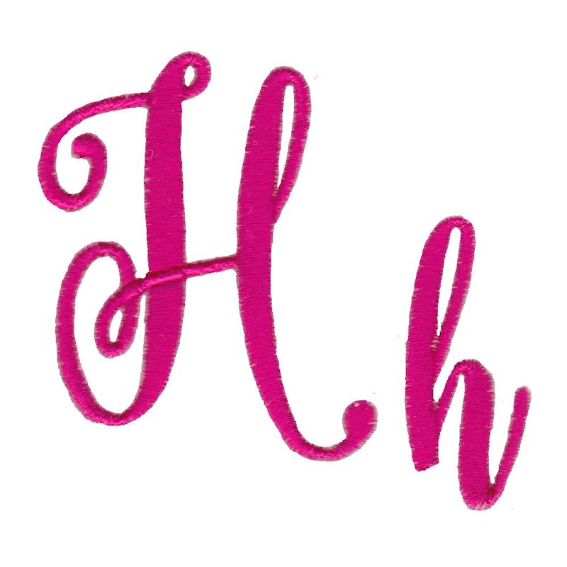 Steelheart Embroidery Font H