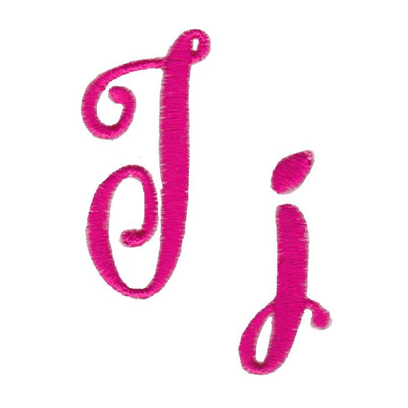 Steelheart Embroidery Font J