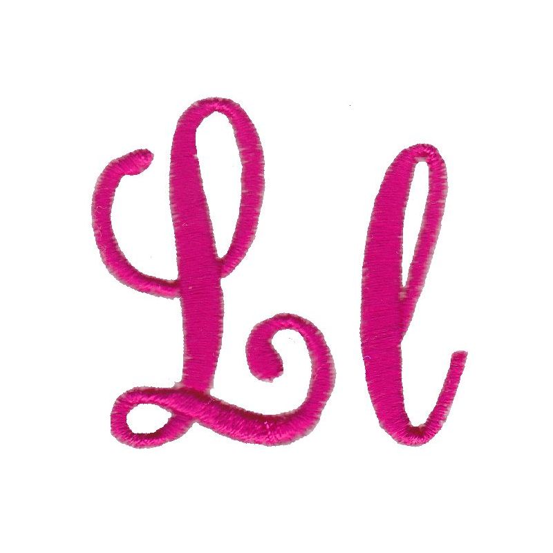 Steelheart Embroidery Font L