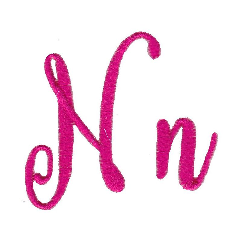 Steelheart Embroidery Font N