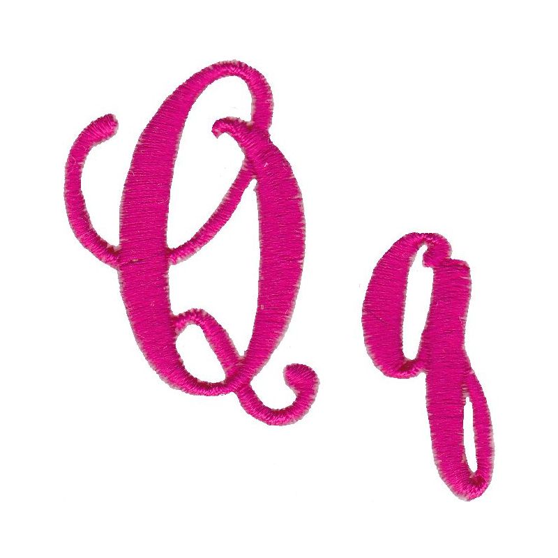 Steelheart Embroidery Font Q