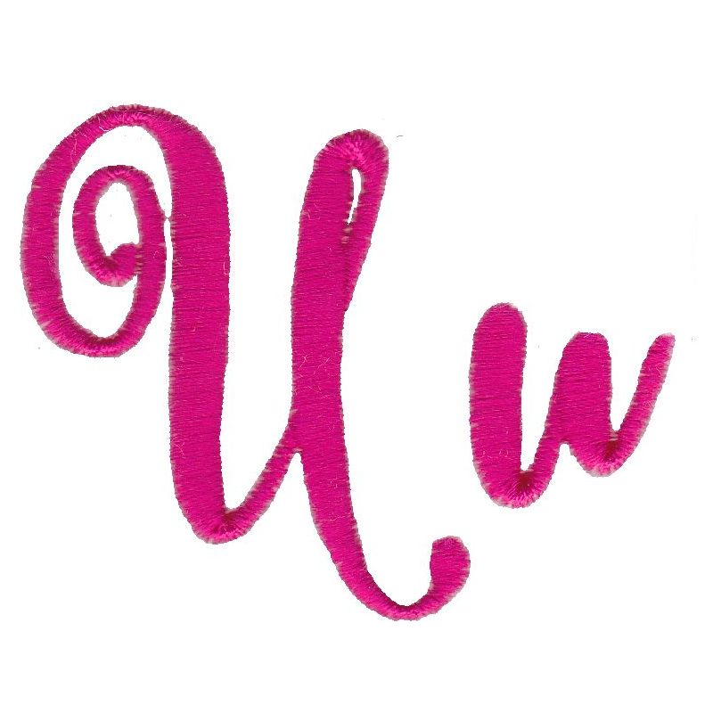 Steelheart Embroidery Font U