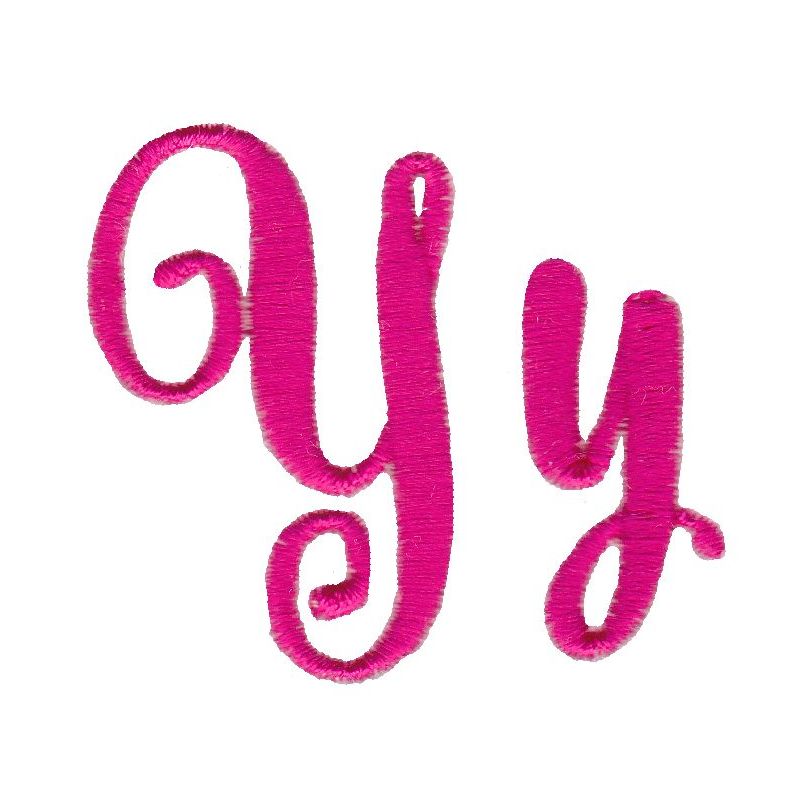 Steelheart Embroidery Font Y