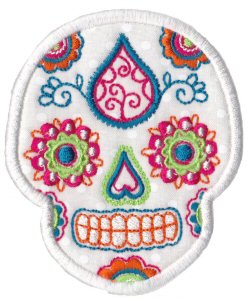 Sugar Skulls Applique 1