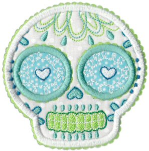 Sugar Skulls Applique 10
