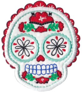 Sugar Skulls Applique 12