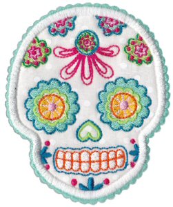 Sugar Skulls Applique 2