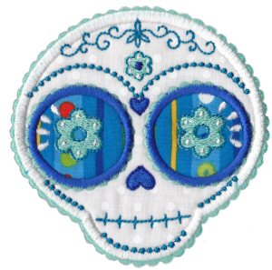 Sugar Skulls Applique 3