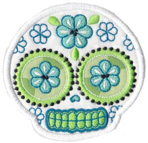 Sugar Skulls Applique 4