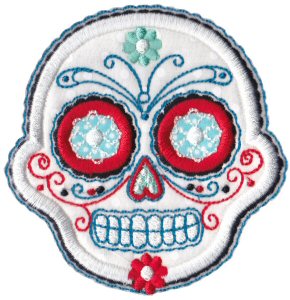 Sugar Skulls Applique 5