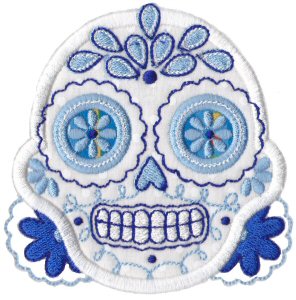 Sugar Skulls Applique 6