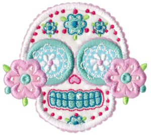 Sugar Skulls Applique 8