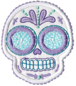 Sugar Skulls Applique 9
