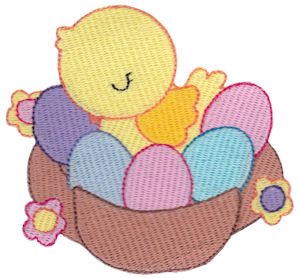 Sweet easter embroidery designs  bunnycup embroidery