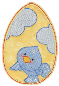 Sweet Eggs Applique 1