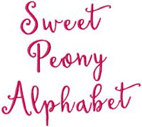 Sweet Peony Font
