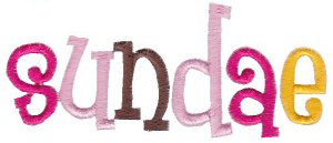 Sweet Thing Applique 6