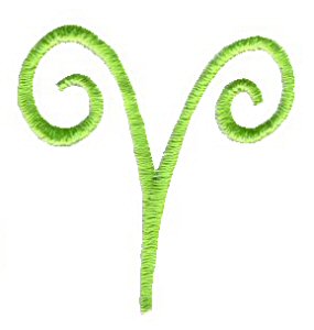 Swirly Alphabet Lower Case v