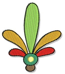 Swirly Autumn 5x7 17