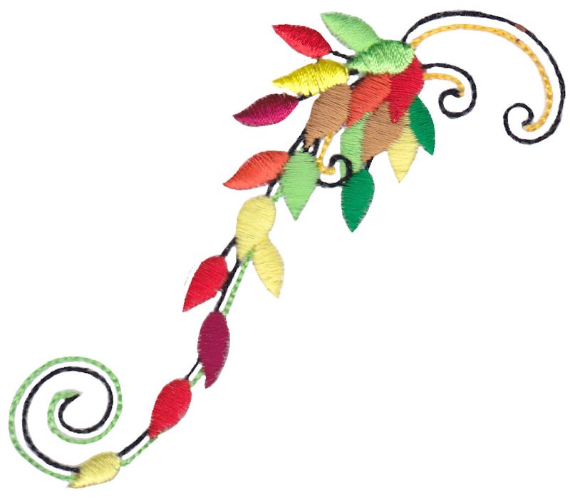 Swirly Autumn Leaves 14