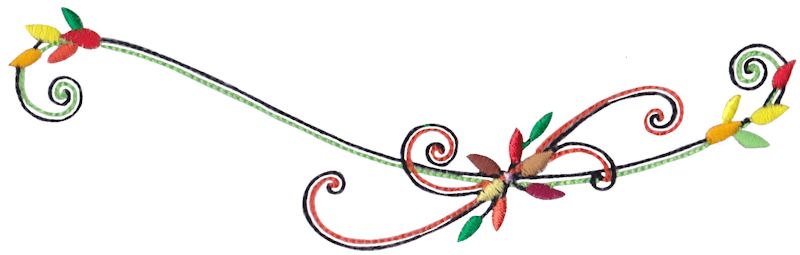 Swirly Autumn Leaves 7