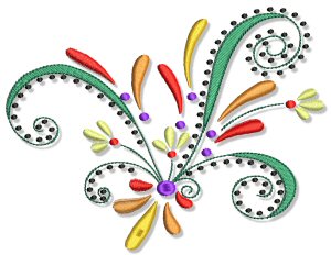 Swirly Autumn Too 5x7 11