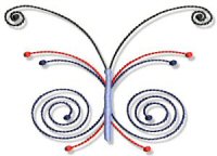Swirly Butterflies
