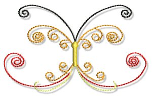 Swirly Butterflies 14