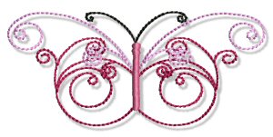 Swirly Butterflies 16