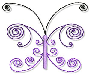 Swirly Butterflies 17