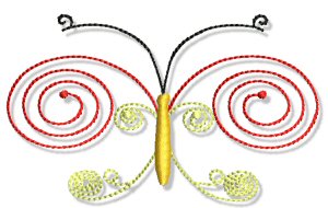 Swirly Butterflies 18