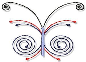 Swirly Butterflies 20