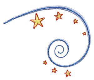 Swirly Stars 4