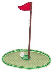 Applique Golf Green