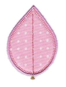 Applique Rounded Leaf