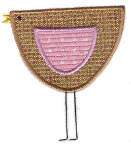 Applique Country Bird
