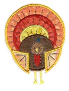 Applique Country Turkey
