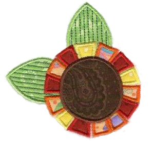Applique Sunflower