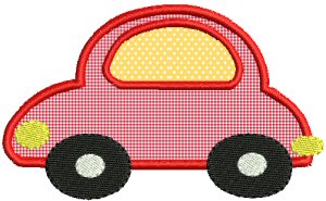 Things That Go Vroom Applique 5 