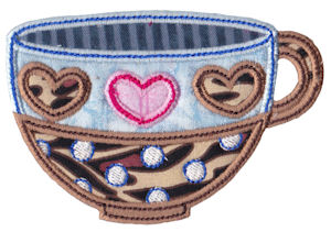 Time For Tea Applique 11