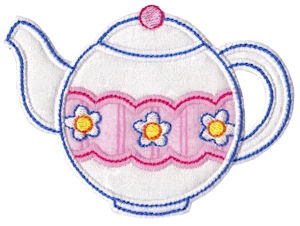 Time For Tea Applique 2